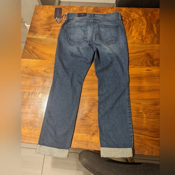 [NWT] NYDJ - Leann Stretch Slim Boyfriend Jeans 5151115 | Size 4P | Montpellier - Picture 4 of 12
